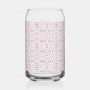 Search for geometric pattern beer glasses Blue