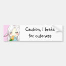 Search for anime bumper stickers Kawaii