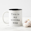 Search for writing mugs Literature