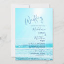 Search for beach scene wedding invitations Modern