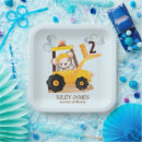 Search for construction birthday plates Builder birthday party