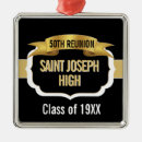 Search for fiftieth christmas tree decorations Black and gold