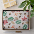 Search for autumn leaves tissue paper Acorns
