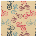 Search for bike pattern fabric Cute
