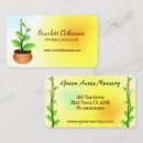 Search for plant nurseries business cards Flowers