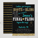 Search for boots and bling invitations Party