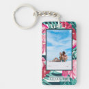 Search for beauty rectangular key rings Pink