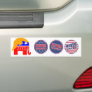 Search for republican elephant bumper stickers Election