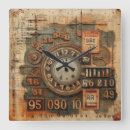 Search for industrial clocks Grunge