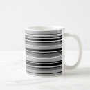 Search for black white stripe mugs Lines