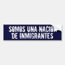 Search for pro immigration bumper stickers America
