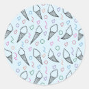 Search for ice cream cone stickers Blue