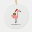 Search for flamingo christmas tree decorations Whimsical