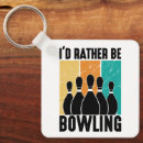 Search for retro bowling key rings Bowler