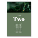 Search for emerald table cards Minimal