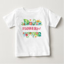Search for flower baby shirts Watercolor