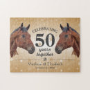 Search for 50th wedding anniversary puzzles Elegant