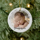 Search for grandparents christmas tree decorations Baby's first christmas