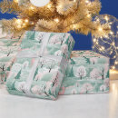Search for mint green christmas wrapping paper Deer