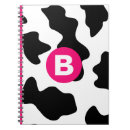 Search for cow pattern notebooks Black and white