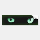 Search for eye bumper stickers Green