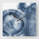 Search for abstract painting blue clocks Contemporary