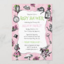 Search for mad hatter baby shower invitations Whimsical