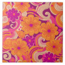 Search for 60s flowers tiles Retro