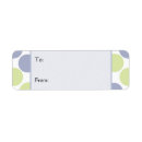 Search for blue dots return address labels Polkadot