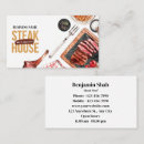 Search for bbq restaurant business cards Modern