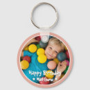 Search for party favour key rings Birthday
