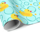 Search for duck baby shower wrapping paper Rubber ducky