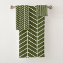 Search for chevron bath towels Green