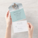 Search for mr and mrs wedding invitations Dusty blue
