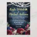 Search for marsala and navy wedding invitations Modern botanical