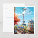 Search for vintage eiffel tower postcards Vacation