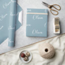 Search for dusty blue wrapping paper Typography
