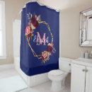 Search for navy blue gold shower curtains Geometric