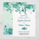 Search for green succulent wedding invitations Floral