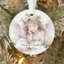Search for baby memorial christmas tree decorations Angel