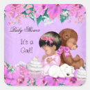 Search for african american baby girl stickers Cute baby shower