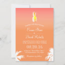 Search for golden pineapple invitations Elegant