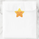 Search for orange yellow stickers Editable text template