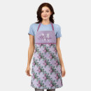 Search for purple striped aprons Elegant