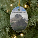 Search for mountains oval christmas tree decorations National park
