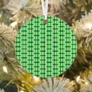 Search for twin christmas tree decorations Green