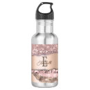 Search for rose gold glitter water bottles Abstract