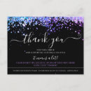 Search for holographic thank you cards Glitter