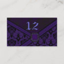 Search for for a goth place cards Purple