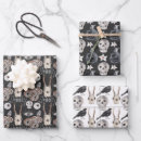 Search for ravens wrapping paper Black